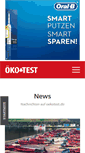 Mobile Screenshot of m.oekotest.de